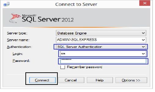 Open Sql Server Management Studio